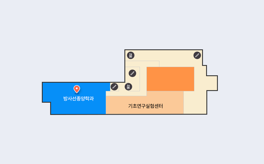 방사선종양학과 위치